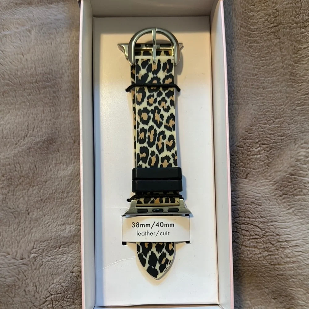 Kate Spade Animal Print Watch Band - 38mm/40mm - Picture 2 of 4